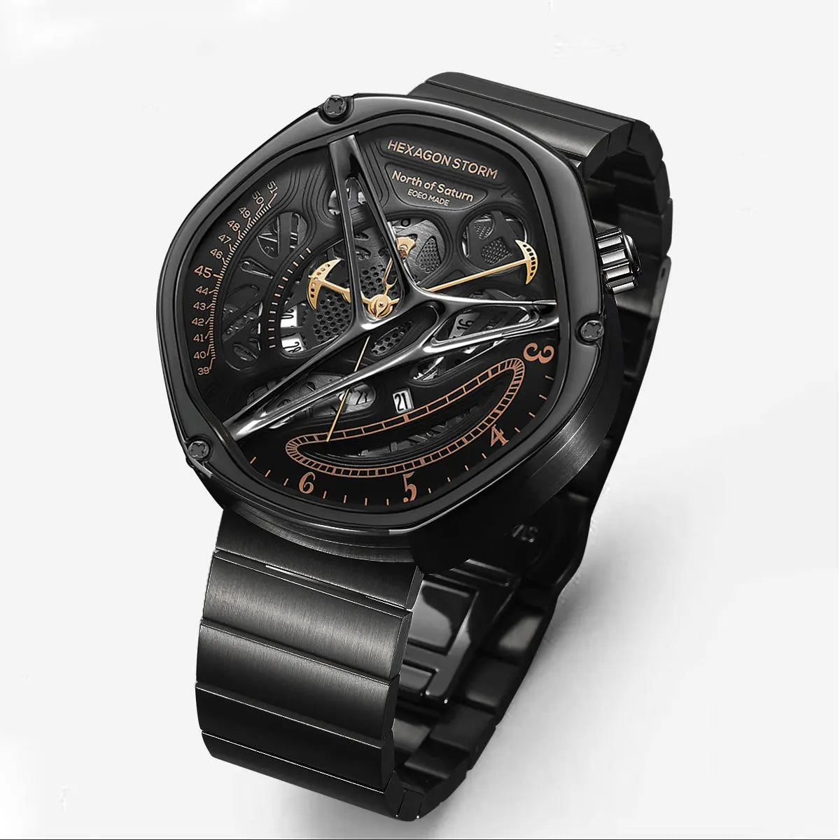 Men's Hollowed Out Alien High-end Watch Dropshipman