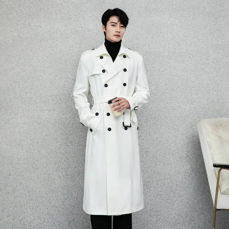 Windbreaker Men's Long Type Slim Fit JNi3 shop