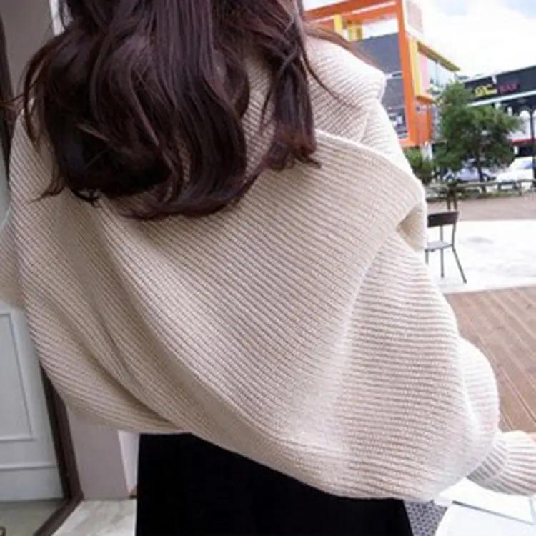 Sweater Scarf Cashmere Ladies Girl Woman Clothing Casual Wear Cjdropshipping
