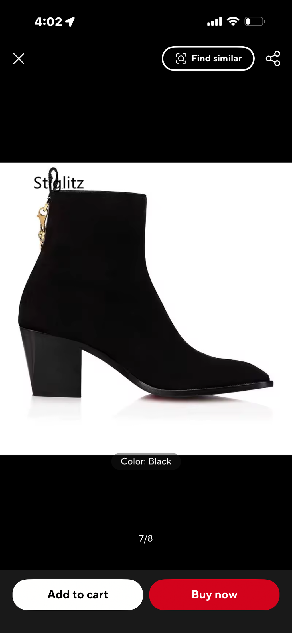 Black Leather Purse and Shoe Set | Gold Accent Boots or Heels, Genuine Leather, Cowhide