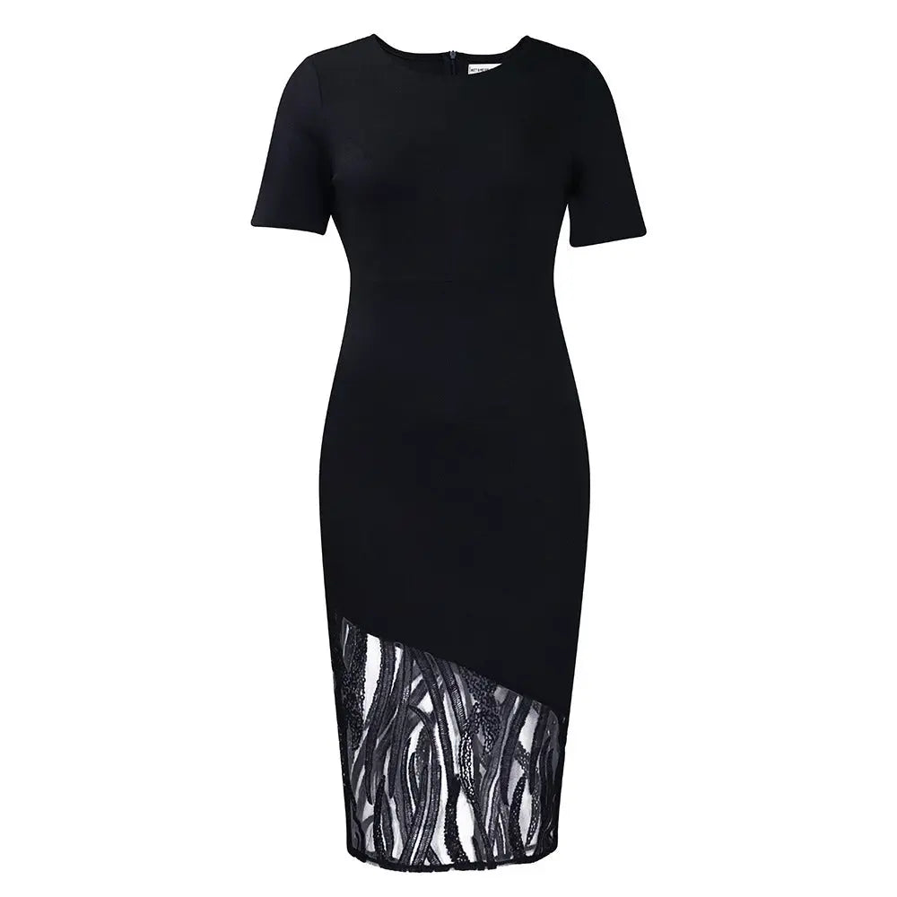 Plus Size Women's Temperament Ol Dress Cjdropshipping