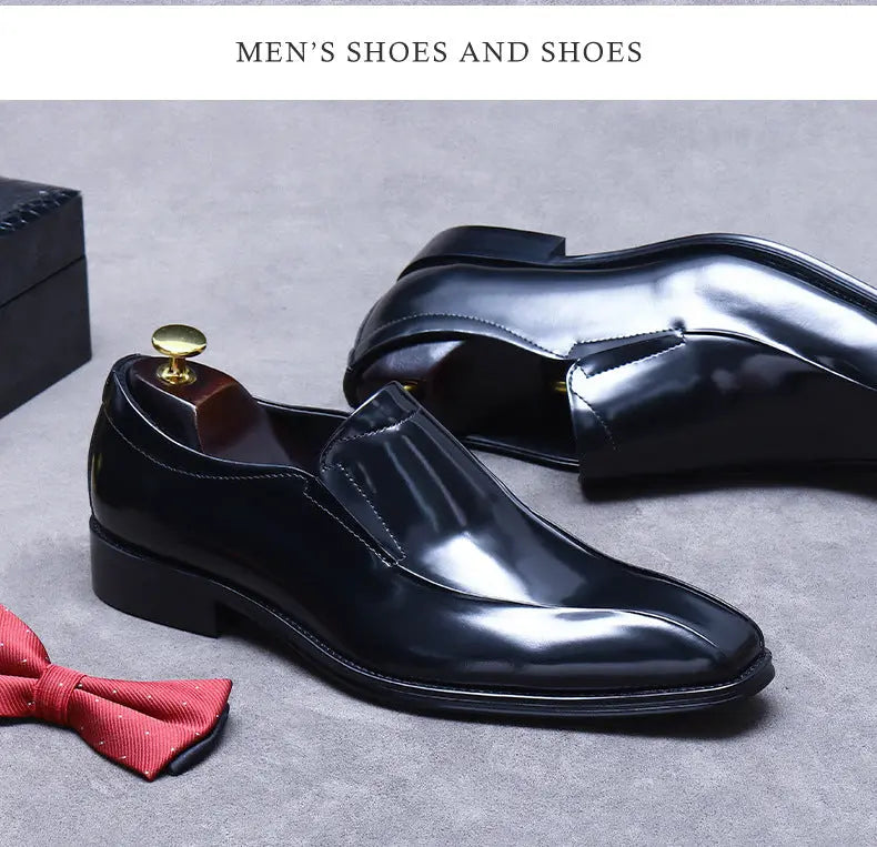Business Formal Wear Shoes Cowhide Men's Office Shoes Dropshipman