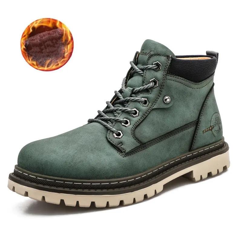 Large Size Martin Boots Men's Leather British Boots Cjdropshipping