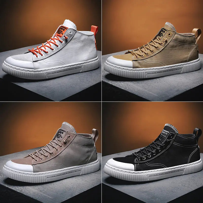 Canvas flat white shoes Gao Bang shoes JNi3 shop