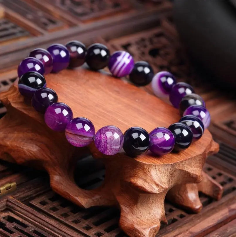 New creative garnet grape stone bracelet woven bracelet jewelry natural stone bracelet JNi3 shop