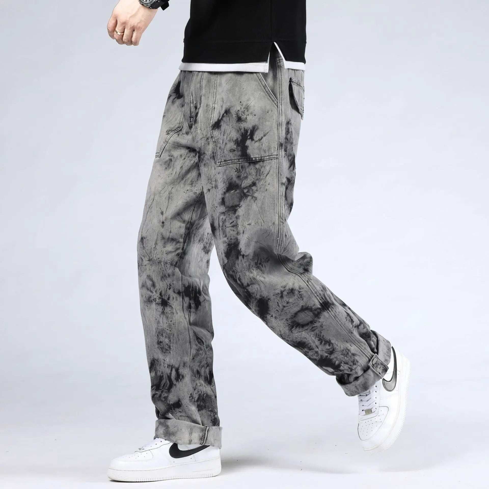 Loose Plus Size Skateboarding Pants JNi3 shop
