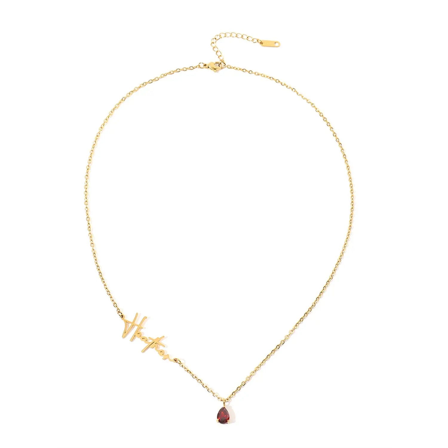 Stainless Steel Custom Name Necklace DIY Personalized JNi3 shop