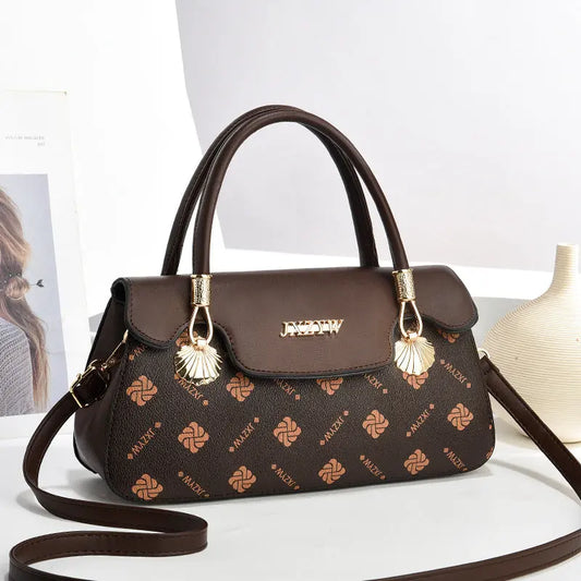 Vintage Exquisite Letter-printed Women's Handbag Fashion Printed Casual Simple Handbag Women's Cross-body Bag - JNi3 shop