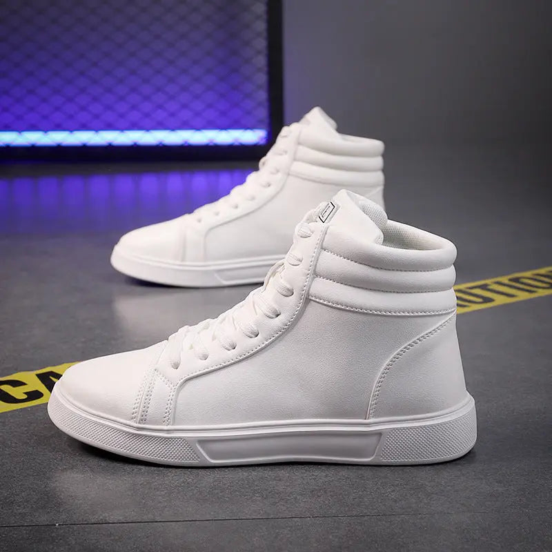 Plus Size Men's Leather Boots Fashion Casual Ankle Boots - JNi3 shop