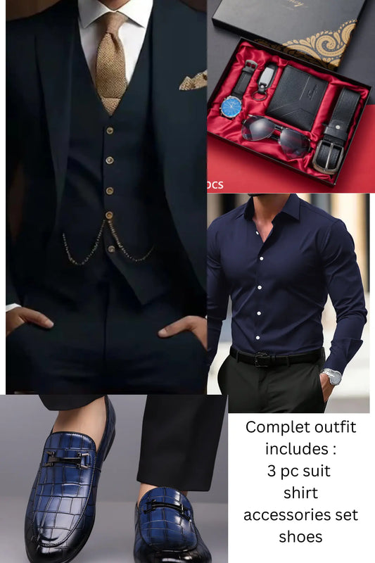Men’s Navy Blue Suit JNi3 shop