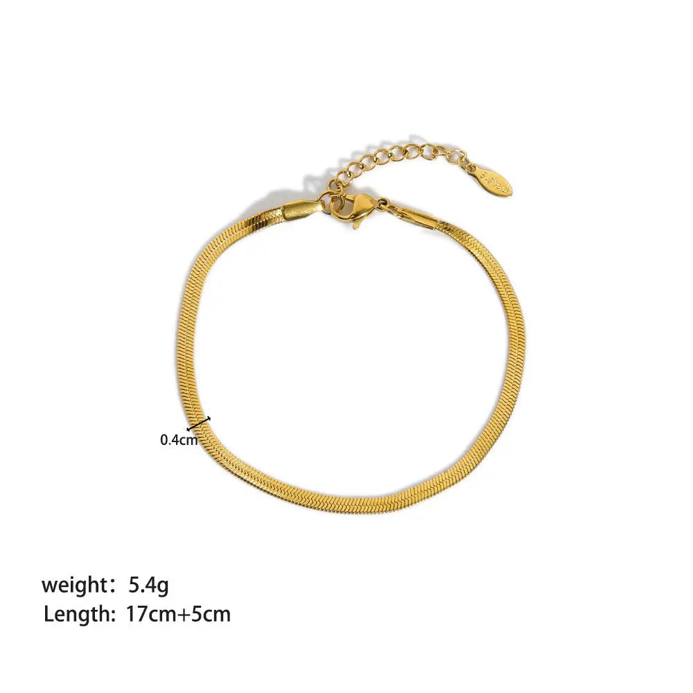 Stainless Steel Ornament Bracelet Female Cjdropshipping