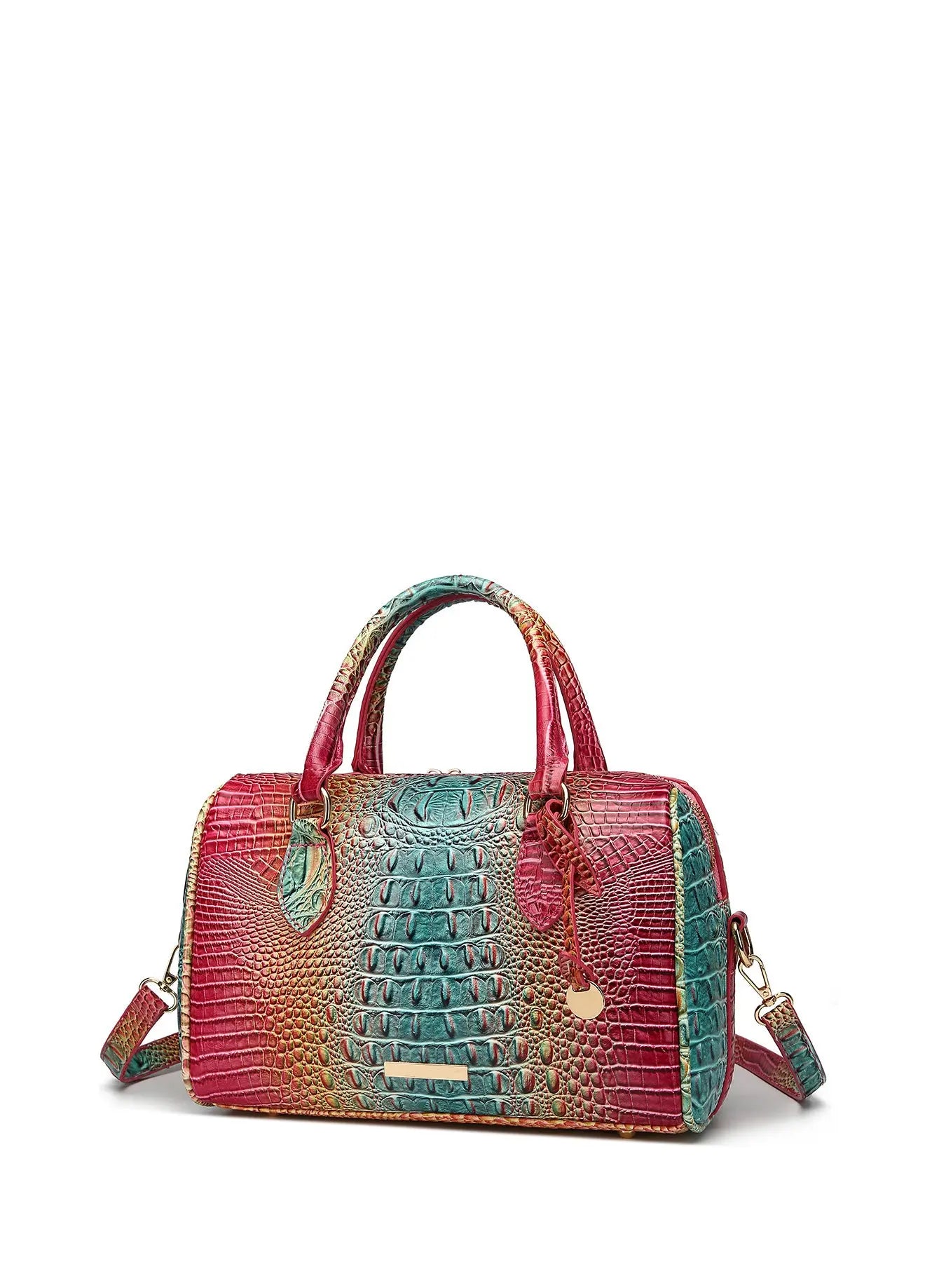 trendy Crocodile pattern Fashion Crossbody Travel Retro Women's Bag Cjdropshipping