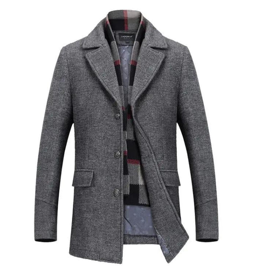 Montgomery Wool Trench Coat null