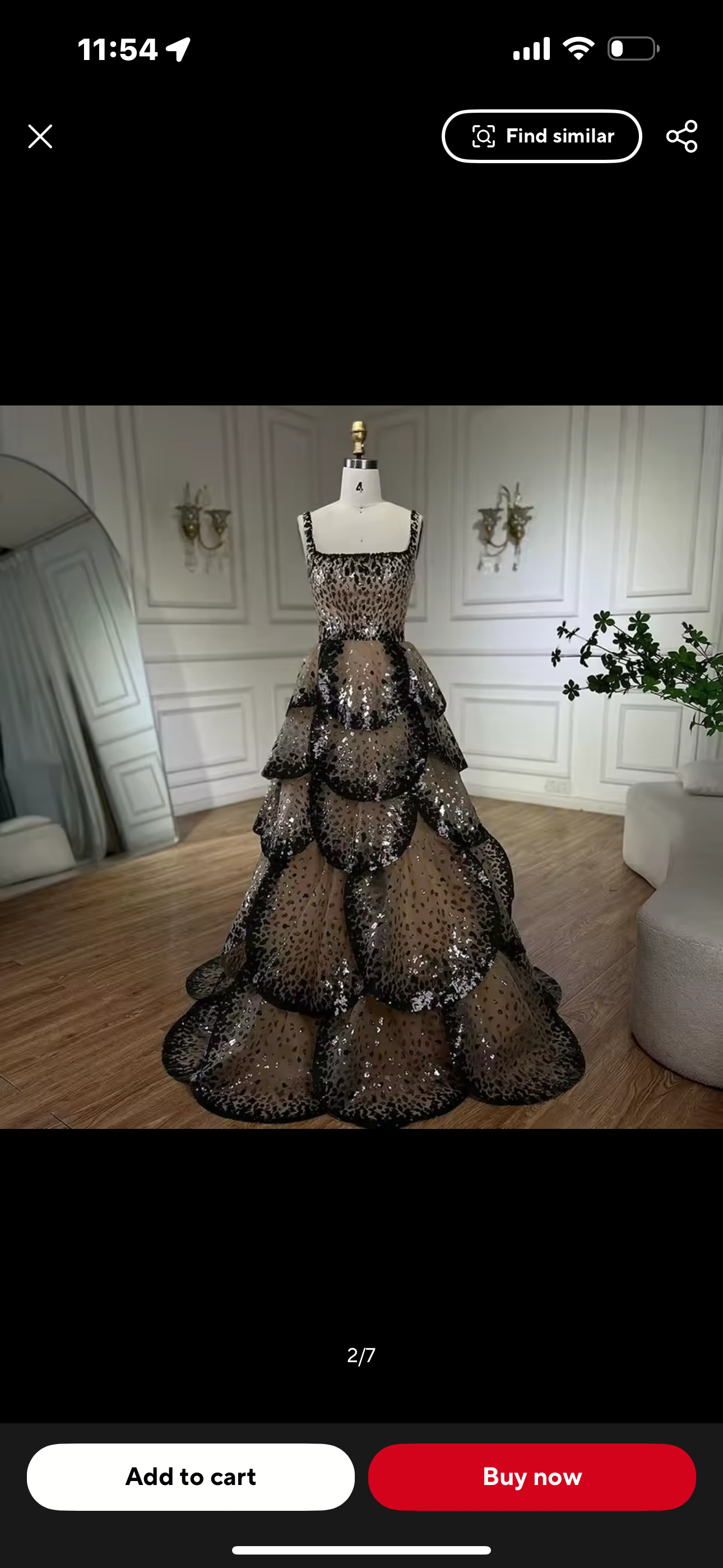 Luxury Leopard Print Tiered Ball Gown - Sweetheart Neck Floor Length Prom Dress JNi3 shop