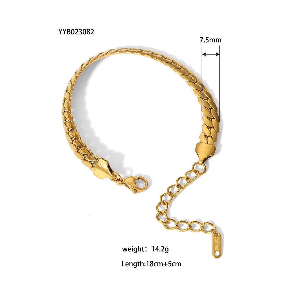 Stainless Steel Ornament Bracelet Female Cjdropshipping