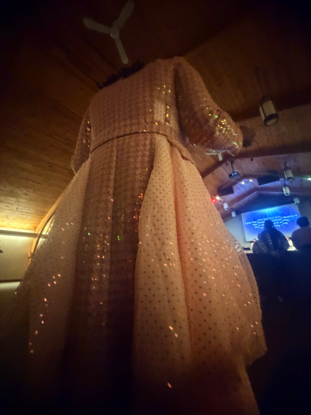 Stunning pink Sequins Mesh Layered Trench Coat – Elegant Evening Outerwear