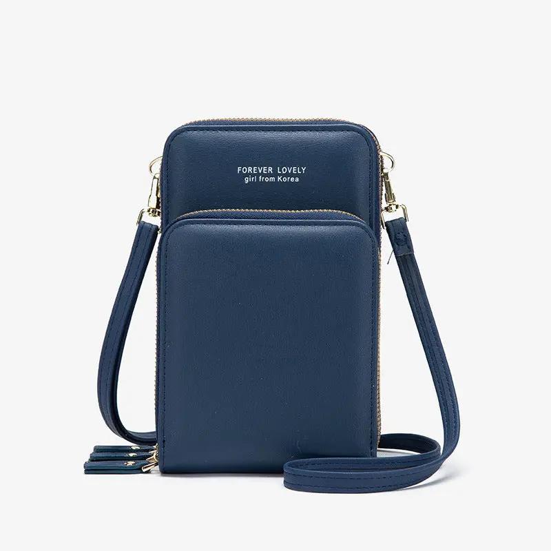 Crossbody Bag Women Tri-fold Pockets Phone Bags Cjdropshipping