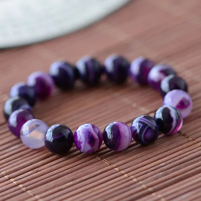 New creative garnet grape stone bracelet woven bracelet jewelry natural stone bracelet JNi3 shop