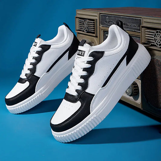 Breathable Versatile White Shoes Korean Style For Students Dropshipman