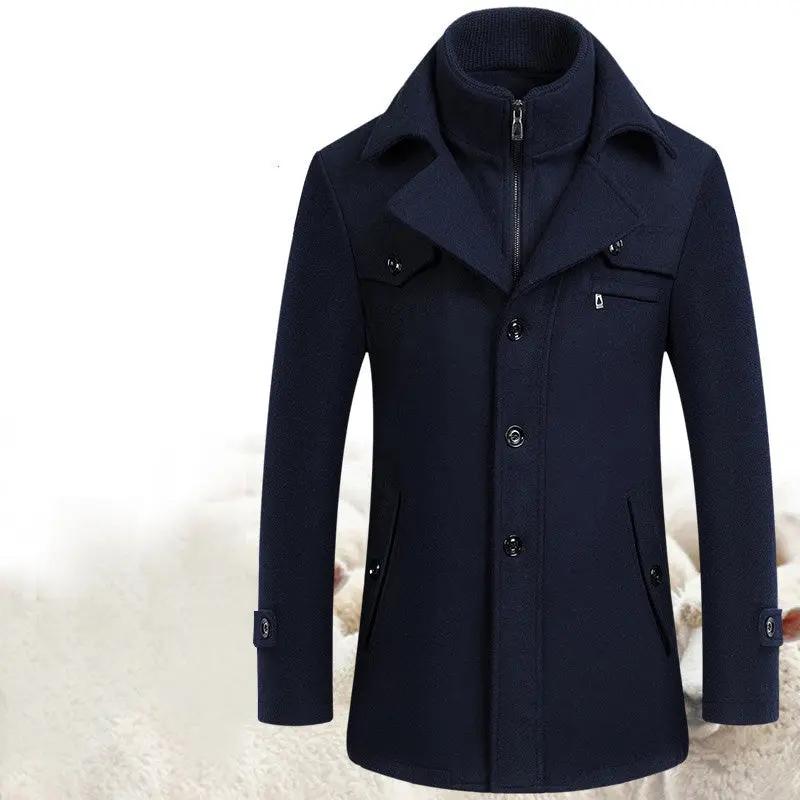 Wool jacket men's woolen coat Cjdropshipping