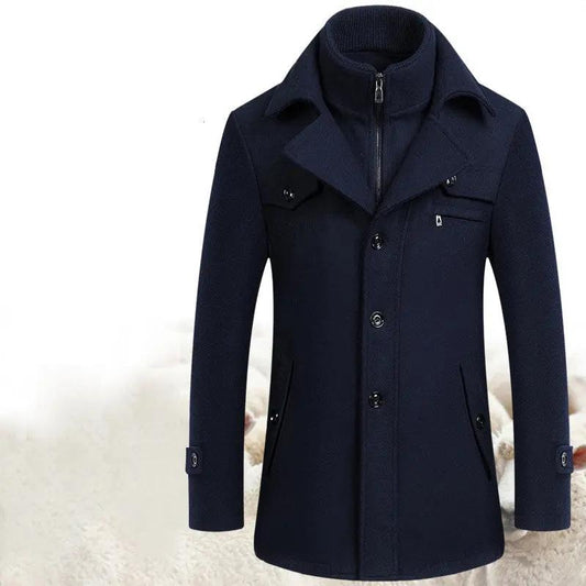 Wool jacket men's woolen coat Cjdropshipping