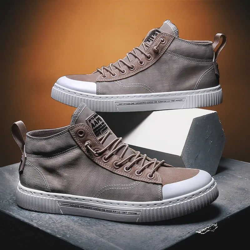 Canvas flat white shoes Gao Bang shoes JNi3 shop