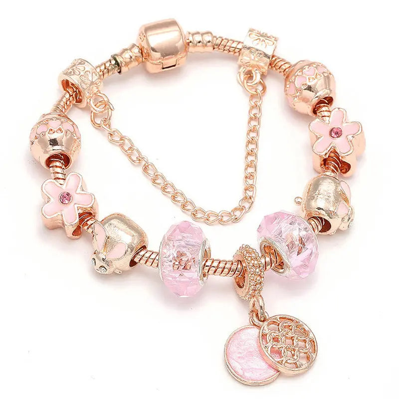 Fashion Love Geometric Rose Gold Bracelet Women's Jewelry Cjdropshipping