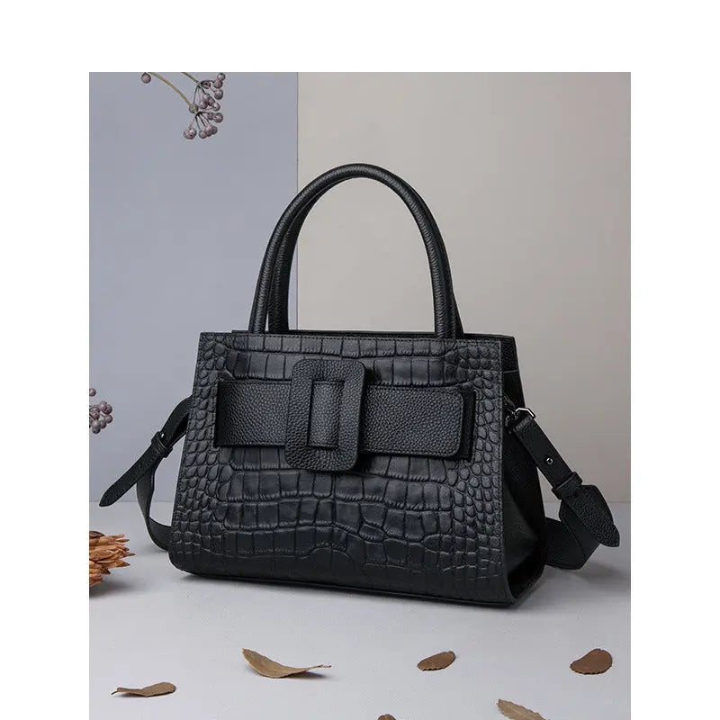 Women's Leather Portable Crossbody All-matching Shoulder Bag Dropshipman