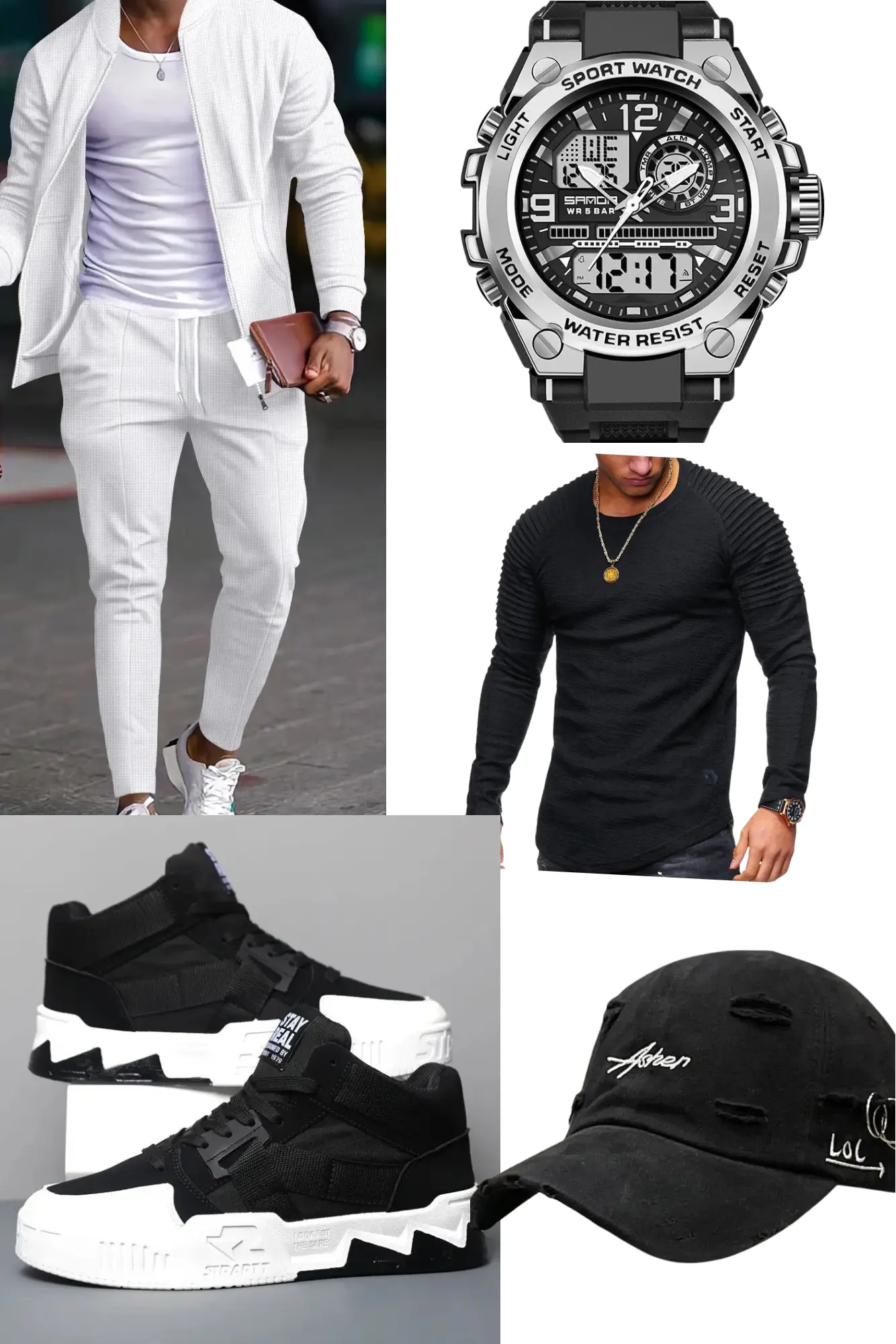 Baseball uniform outfit (white) JNi3 shop
