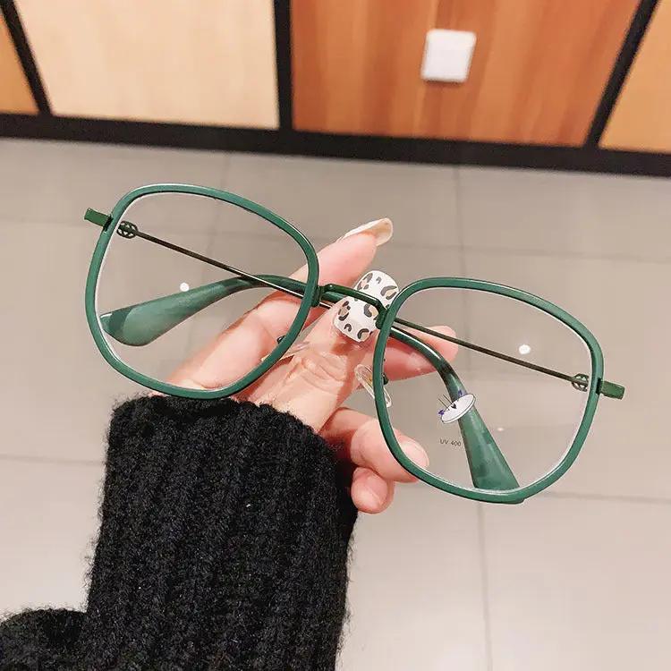 Myopia Glasses Frosted Trend Hot Style Fashion Undressed Photo Show Face Small Glasses Frame Cjdropshipping