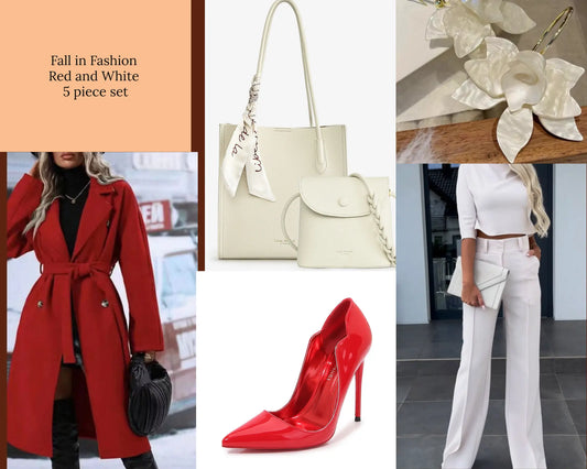 Fall in fashion (Red/white) - JNi3 shop