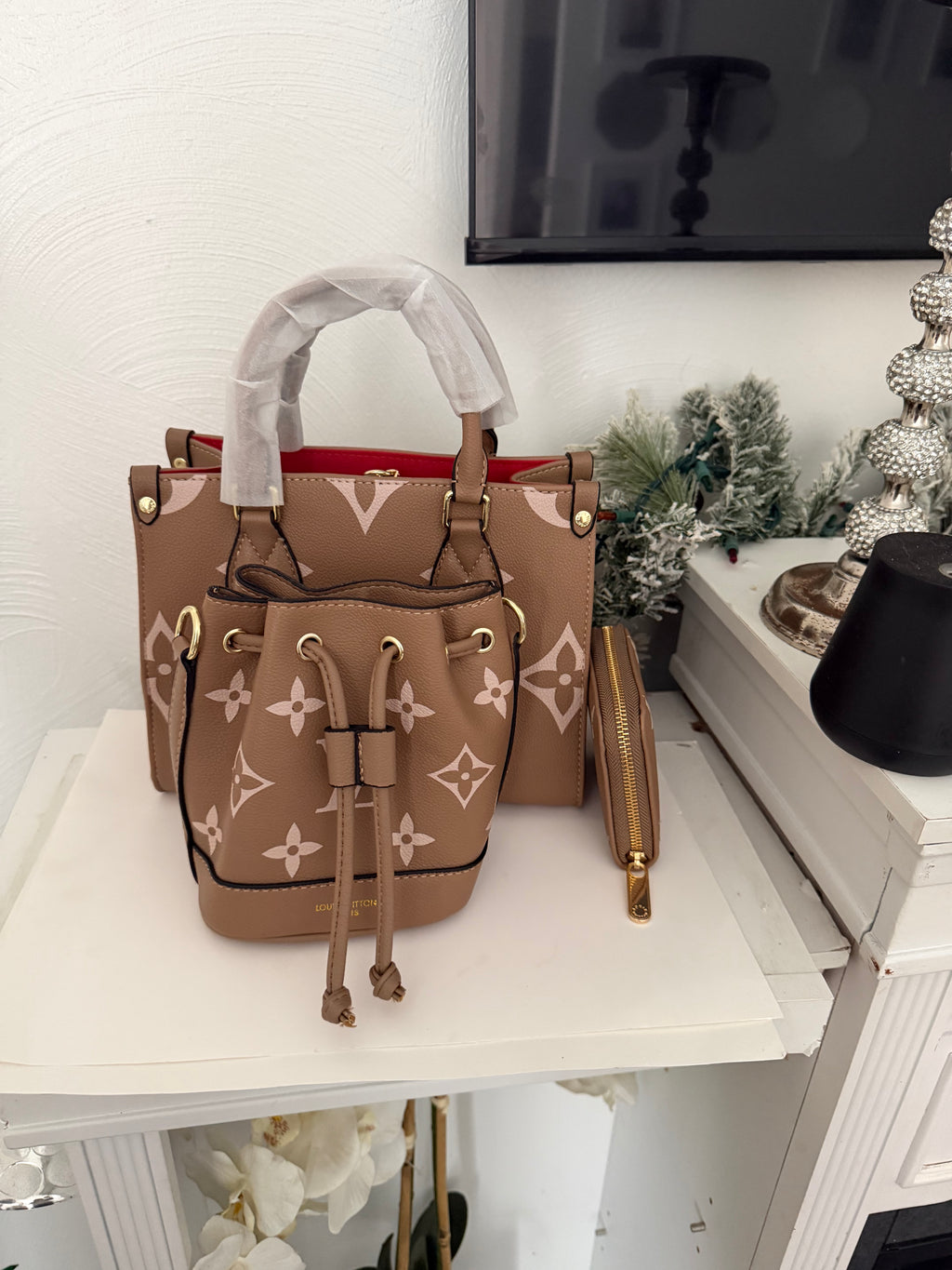 LV Rep 3 piece bag