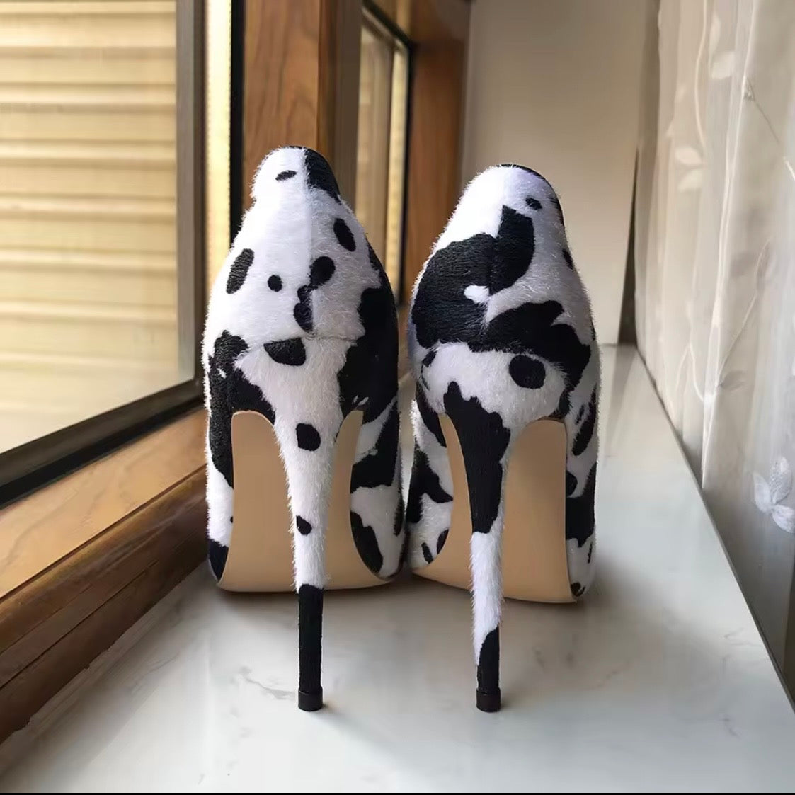 Animal print shoes and bags, leopard print,cow print,Zebra print Shoes and Handbags