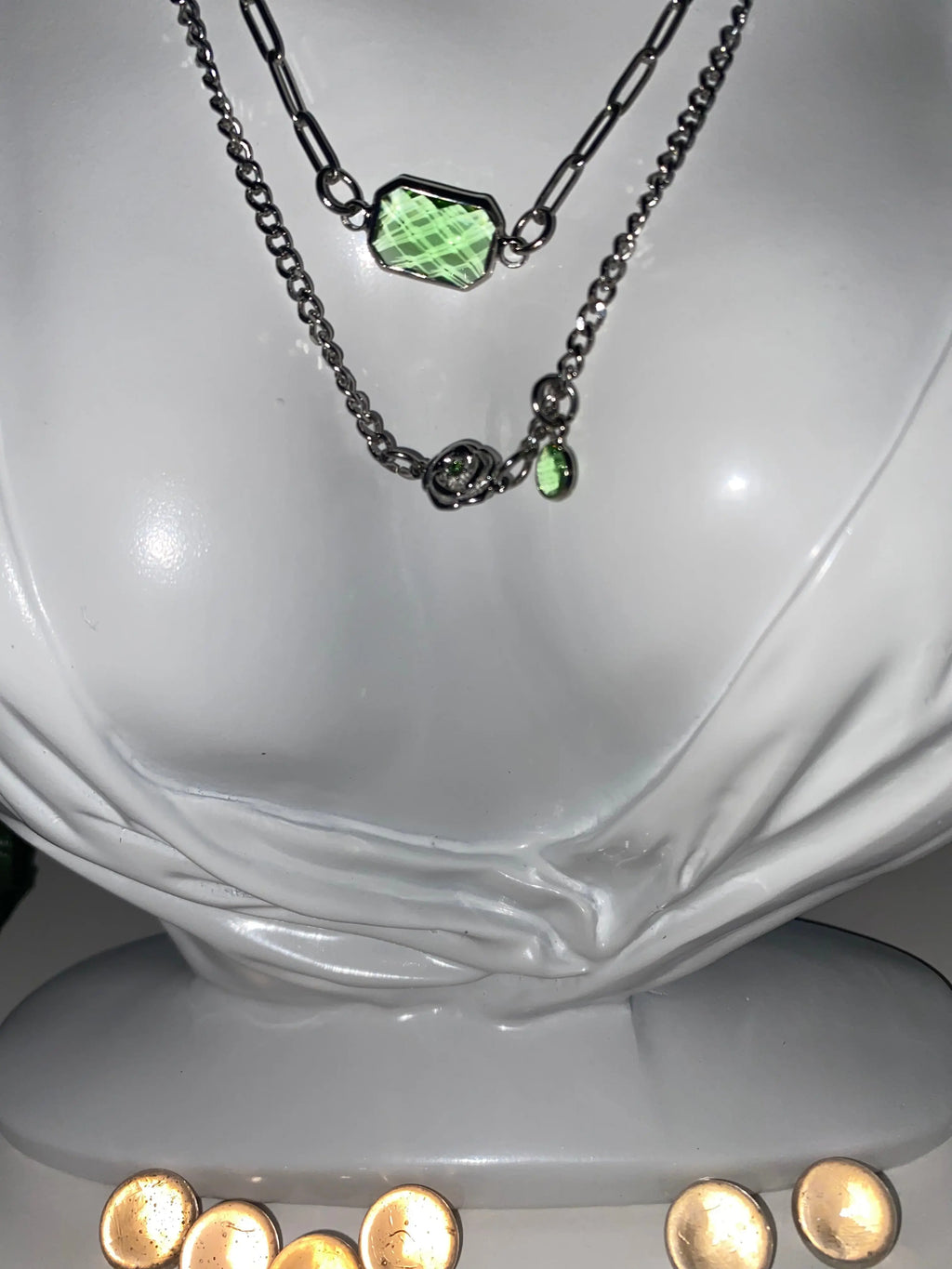 316 medical grade stainless Birth Month layered Necklace - JNi3 shop