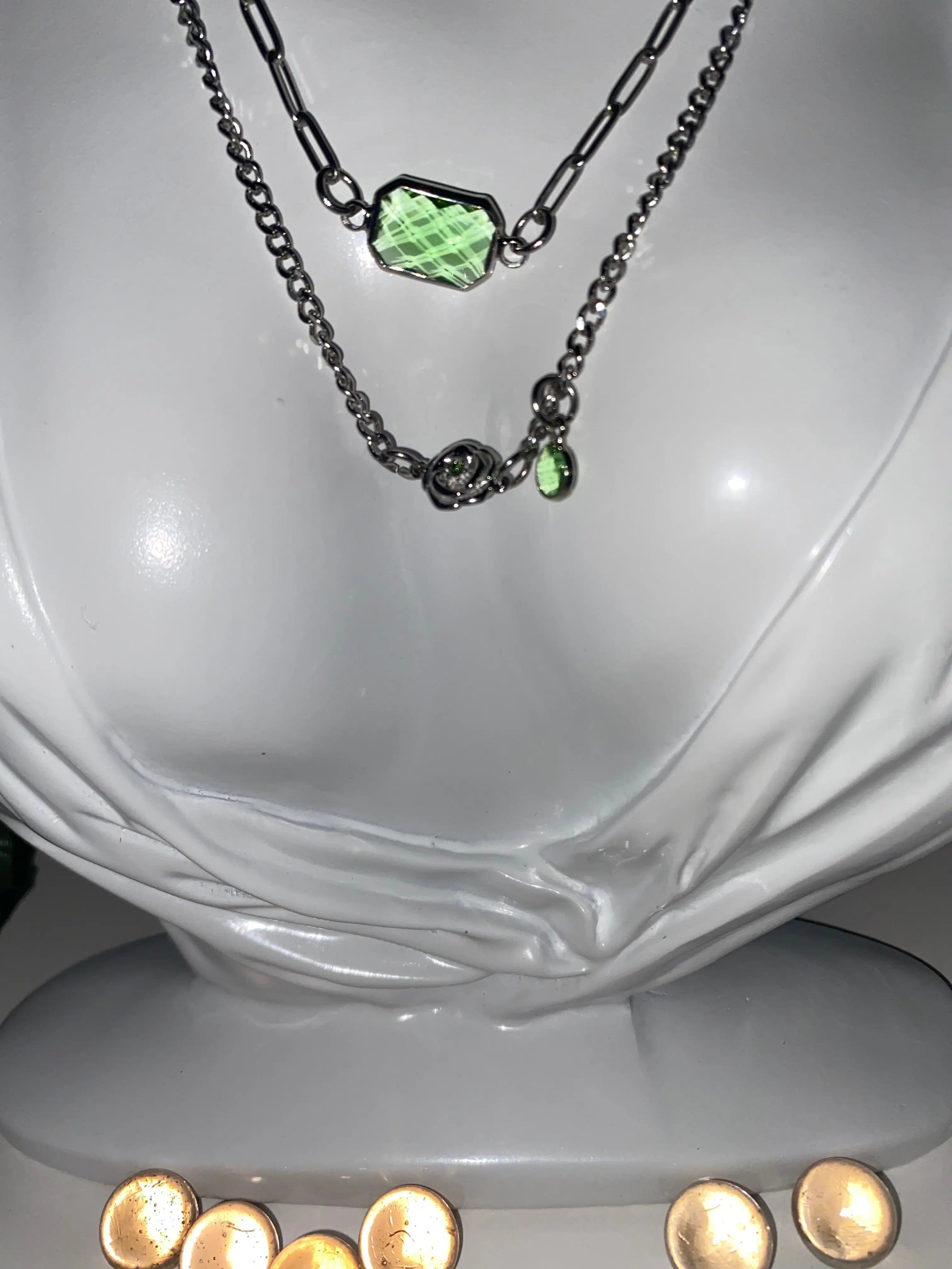 316 medical grade stainless Birth Month layered Necklace - JNi3 shop