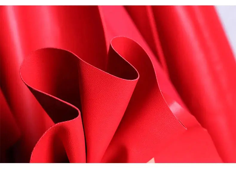 Nerazzurri High Quality Red Black Maxi Pu Leather Trench Coat for Women Extra Long Skirted Elegant Overcoat Fashion 5xl 6xl 7xl JNi3 shop