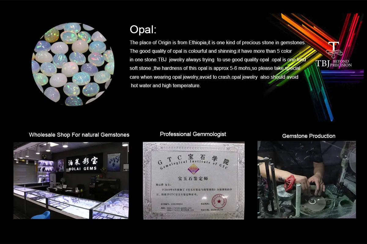 Colorful natural opal cut with natural tourmaline gemstone gorgeous design ring 925 sterling silver fine jewelry gift for mom JNi3 shop