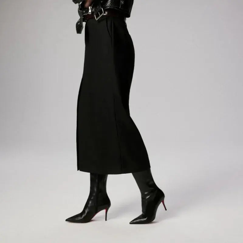 sexy suede leopardprint pointed banquetboots JNi3 shop