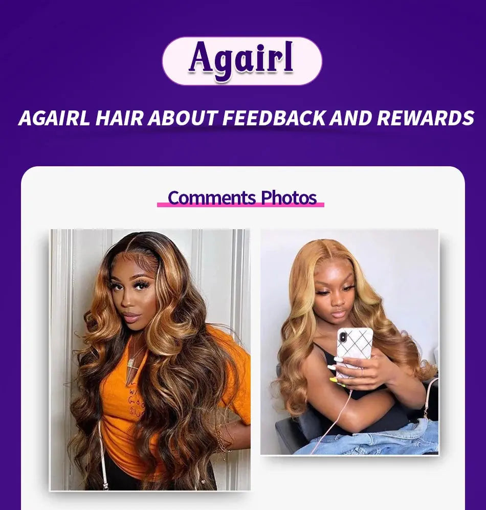 Highlights Ombre Blue Yellow 613 Colored Lace Closure Body Wave Wigs 13x6 Lace Frontal Human Hair Wigs Pre Plucked 200% JNi3 shop