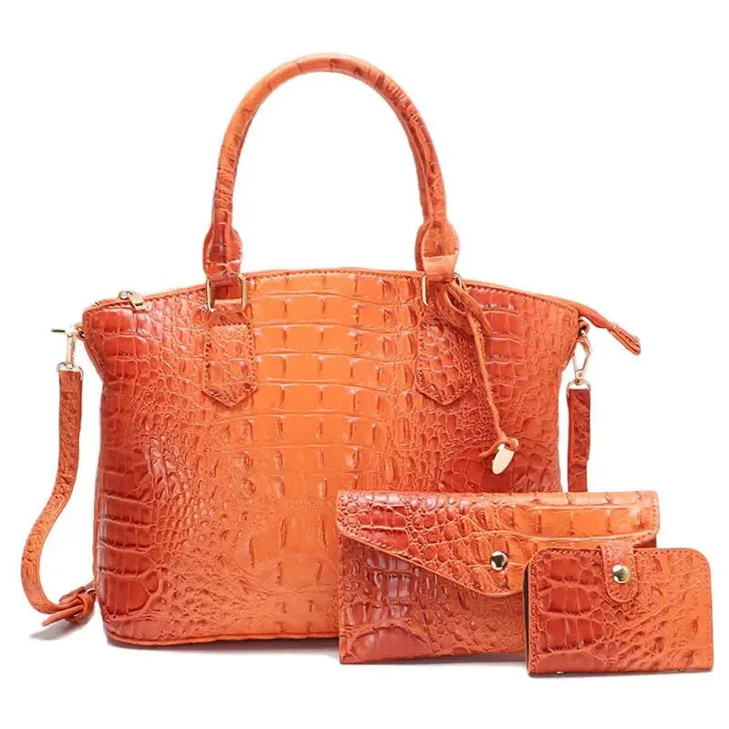 New Trendy Large Capacity Versatile Three-piece Set Commute Essential Shoulder Bag Crossbody JNi3 shop