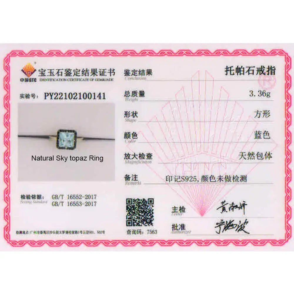 New arrival !925 sterling silver Jewelry set natural gemstone sky blue topaz earring ring women jewelry nice gift for wife JNi3 shop