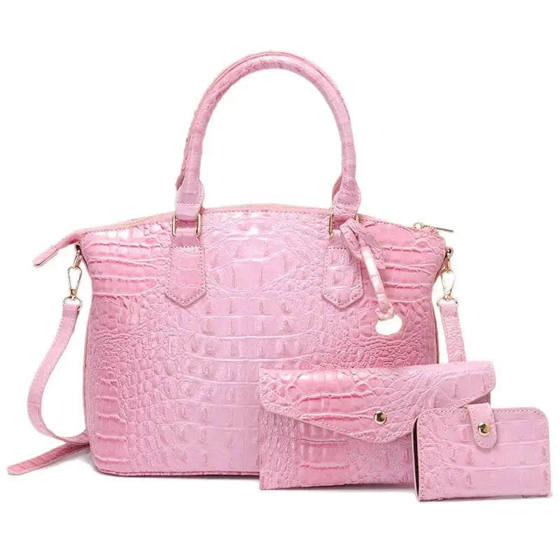 New Trendy Large Capacity Versatile Three-piece Set Commute Essential Shoulder Bag Crossbody JNi3 shop