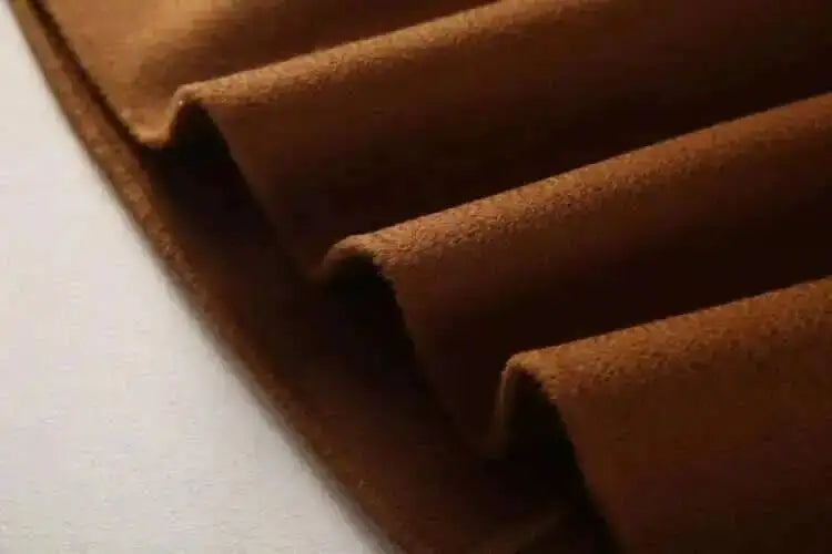 LANMREM 2025 High-End Water Ripple Double-Sided Wool Coat | Long Robe-Style