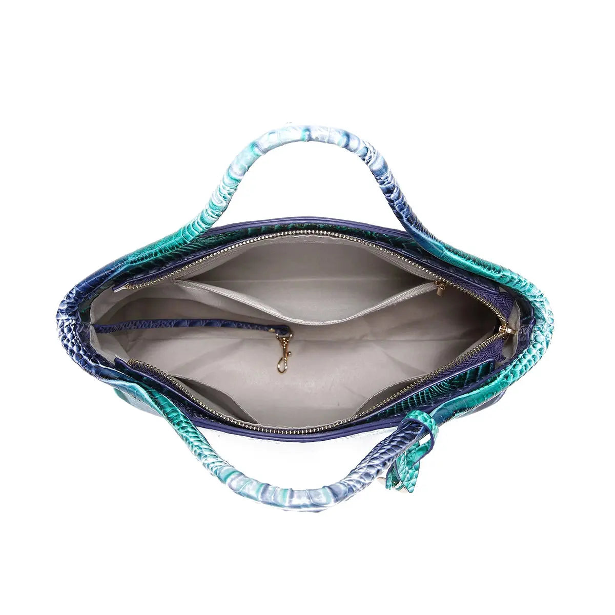 crocodile pattern colorful solid color high-end retro women's handbag JNi3 shop