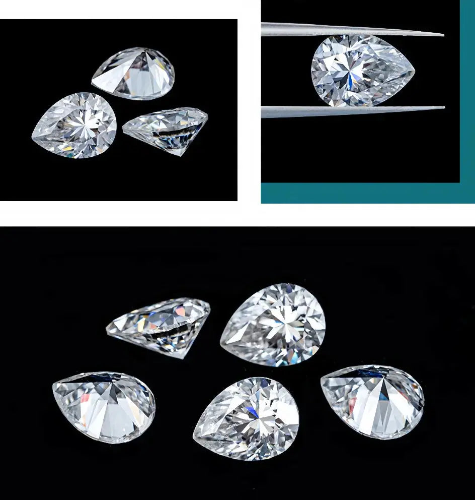 Halaile 9*11MM Emerald High Carbon Diamond Earrings S925 Sterling Silver Zircon Fine Jewelry Trendy Elegant Gift for Women JNi3 shop