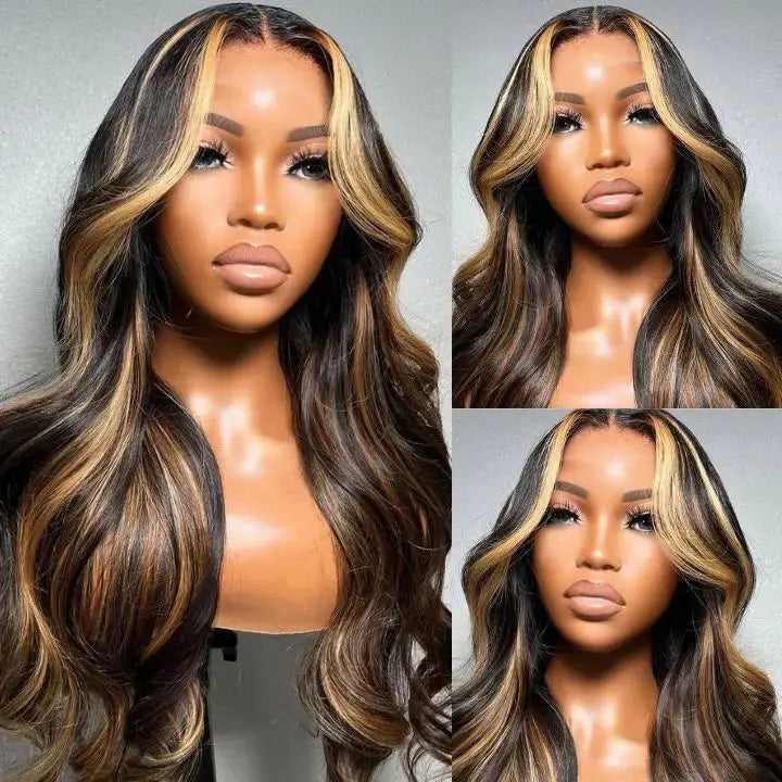13x6 Reddish Brown Women's Wigs Synthetic Lace Front Wig Red Body Wave Lace Frontal Wig Glueless Pre Plucked With Baby Hair Wig JNi3 shop