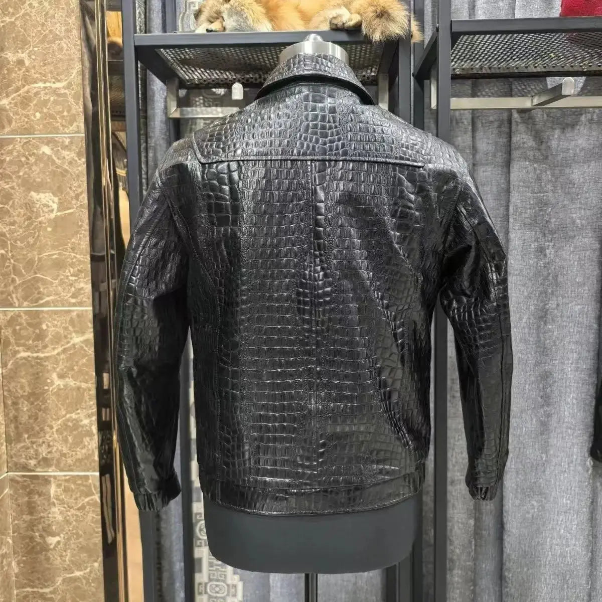 2025 new arrival high quality natural Genuine Leather coat men,male Cow leather jackets JNi3 shop