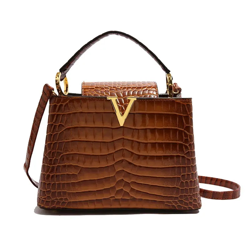 Elegant Leather Classic Designer Handbag Luxury Paris Fashion Trendy For Business Women With Letter Logo Commuter Bag JNi3 shop