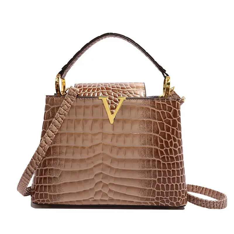 Elegant Leather Classic Designer Handbag Luxury Paris Fashion Trendy For Business Women With Letter Logo Commuter Bag JNi3 shop