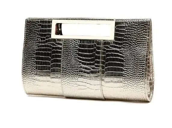 New High Quality Simple Women Tote Bag Crocodile Pattern Fashion Elegant PU Leather Shoulder Bag Party Bag Small Ladies Handbag JNi3 shop